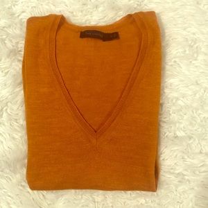 Burnt Orange Lightweight Sweater